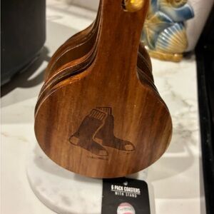 New Boston Red Sox coaster set